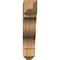 Ekena Millwork Funston Craftsman Rough Sawn Bracket, Western Red Cedar, 6"W x 28"D x 28"H BKT06X28X28FST04RWR - alternate 2